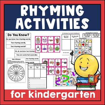 Preview of Rhyming Intervention Resource for RTI and Small Group Lessons