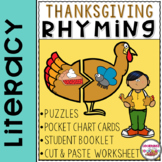 Rhyming Activities for Thanksgiving | Preschool & Kindergarten
