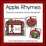 Rhyming Activity with Apples