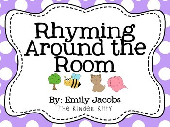 Preview of Write the Room: Rhyming!