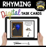 Rhyming Boom Cards™ - Phonemic Awareness Distance Learning