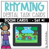 Rhyming Words Boom Cards™ Set 1: A Digital Resource for Di