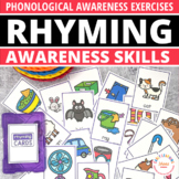 Rhyming Words Awareness Phonological Awareness Activities 