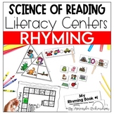 Rhyming Centers BUNDLE | Science of Reading Literacy Centers