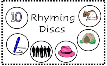 Preview of Rhyming Discs