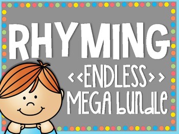 Preview of Rhyming ENDLESS MEGA Bundle