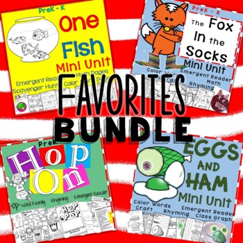 Preview of Rhyming Favorites Bundle