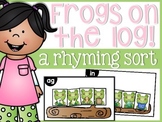 Rhyming Frogs on the Log