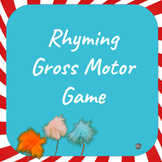 Rhyming Gross Motor Game with Math Extension exercise **Pr