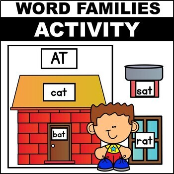 Rhyming Word Families Activity By Ready Set Learn Tpt