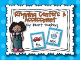 Rhyming Literacy Centers and Assessment