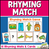 Rhyming Match Game: Phonological Awareness
