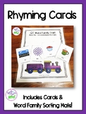 Rhyming Cards for Phonological Awareness