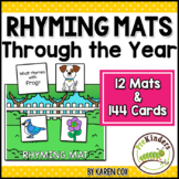 Rhyming Mats: Phonological Awareness - Preschool, Pre-K, K