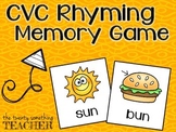 Rhyming Memory Game