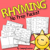 Rhyming No Prep Pack