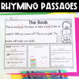 Rhyming Passages and Activities