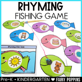 Rhyming Phonological Awareness Activities | Fishing Rhyming Words