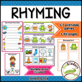 Rhyming: Phonological Awareness - Preschool, Pre-K, Kindergarten