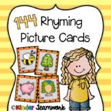 Rhyming Picture Cards {72 rhyme pairs for a total of 144 cards}