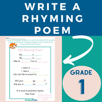 rhyming poem assignment