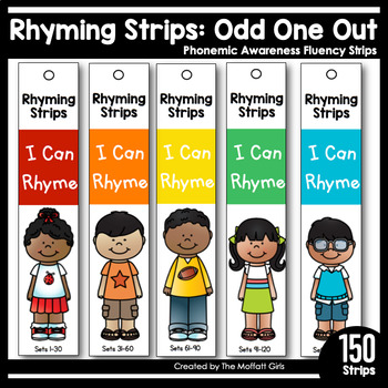 Preview of Rhyming Strips: Phonemic Awareness