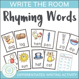 Rhyming Word Activity - Write the Room