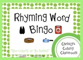 Rhyming Word Bingo Class Set
