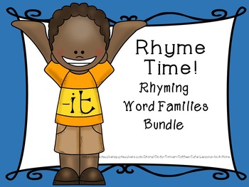 Preview of Rhyming Word Families Bundle