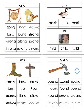 rhyming word family end blends mini book for grades 1 and 2 for home