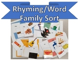 Rhyming/Word Family Sort
