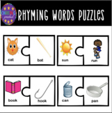 Rhyming Word Puzzles |Back to School