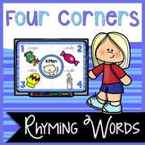 Rhyming Words: 4 Corners Game