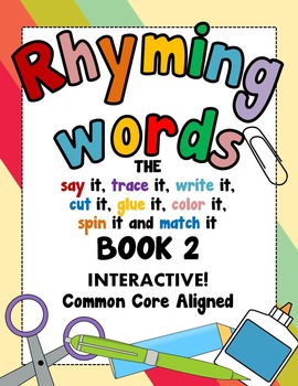 Preview of Rhyming Words CVC Packet 2