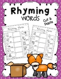 Rhyming Words - Cut and Paste