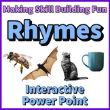 Rhymes Interactive Power Point Activity