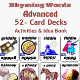 Rhyming Words Level 4 = Advanced Activities & Ideas book