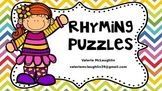 Rhyming Words Picture Puzzles