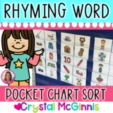 Rhyming Words! Rhyming Picture Cards Literacy Center Activity (32 Cards)