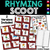 Rhyming Words SCOOT -  Write the Room Activity