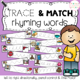 Rhyming Words TRACE & MATCH