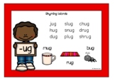 Rhyming Words Visual Poster Set | Literacy Centers