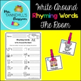 Rhyming Words - Write Around the Room