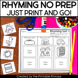 Rhyming Activities: Flip Books to Teach Words that Rhyme - The Printable  Princess