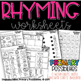 Rhyming Worksheets