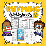 Rhyming Worksheets - Rhyming Words - Rhyming Activities