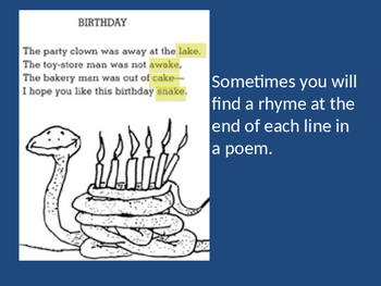 Preview of Rhyming with Shel Silverstein