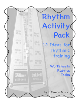 Preview of Rhythm Activity Pack