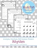 Rhythm:  Analyze, Compose, Self-Assess & Present bundle