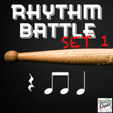 Rhythm Battle Set 1: projectable rhythm flash cards
